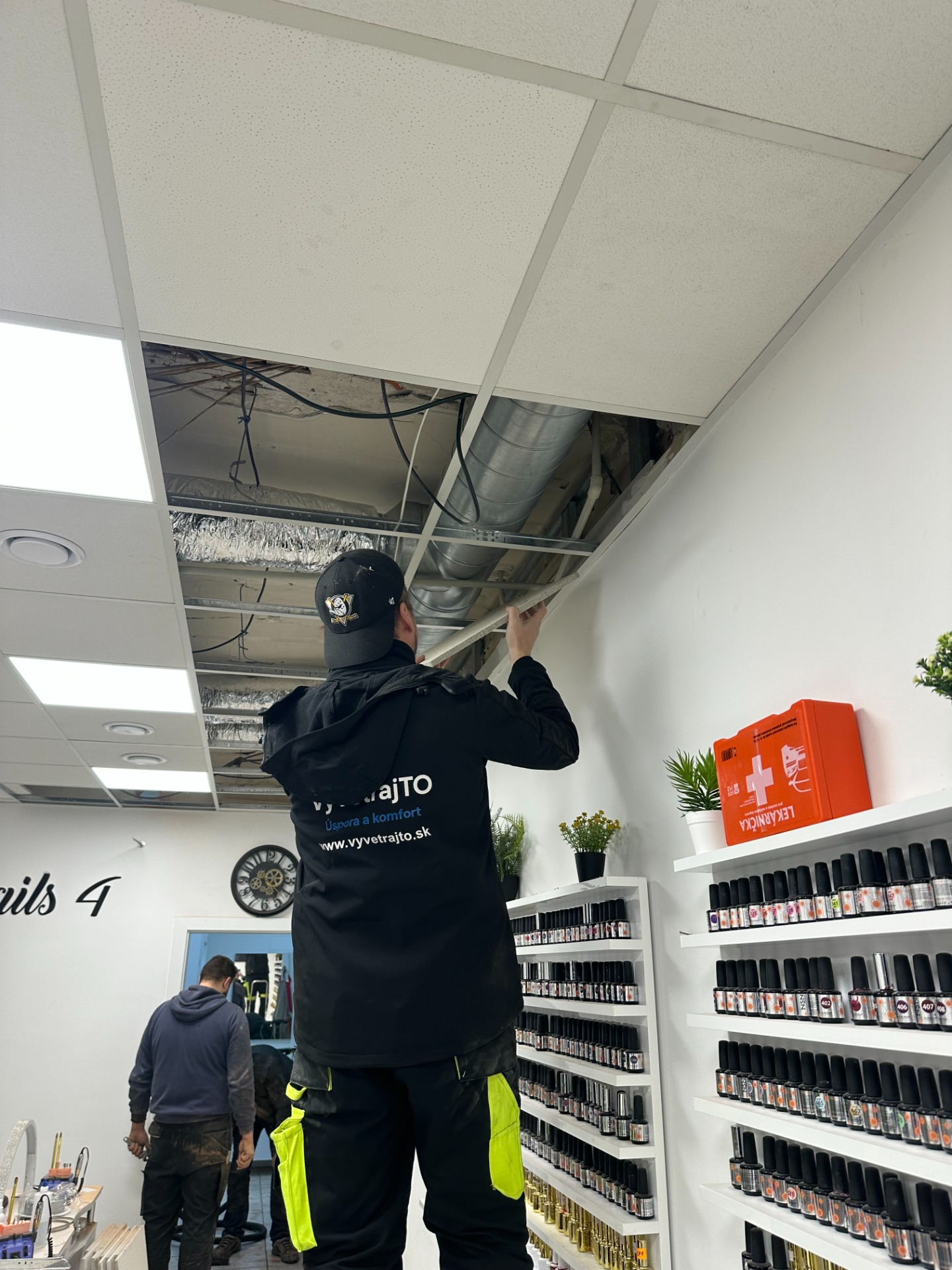Servis a čistenie vzduchotechniky